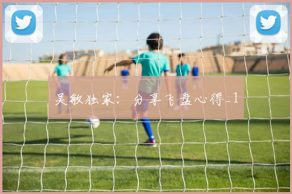 吴敏独家：分享飞盘心得_1